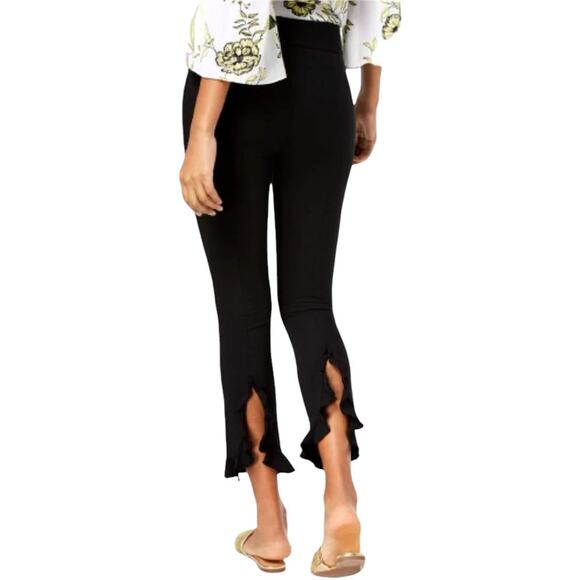 Inc International Concepts Ruffled-Hem Ankle Skinny leg Pants Size 8 NWT - Picture 2 of 10